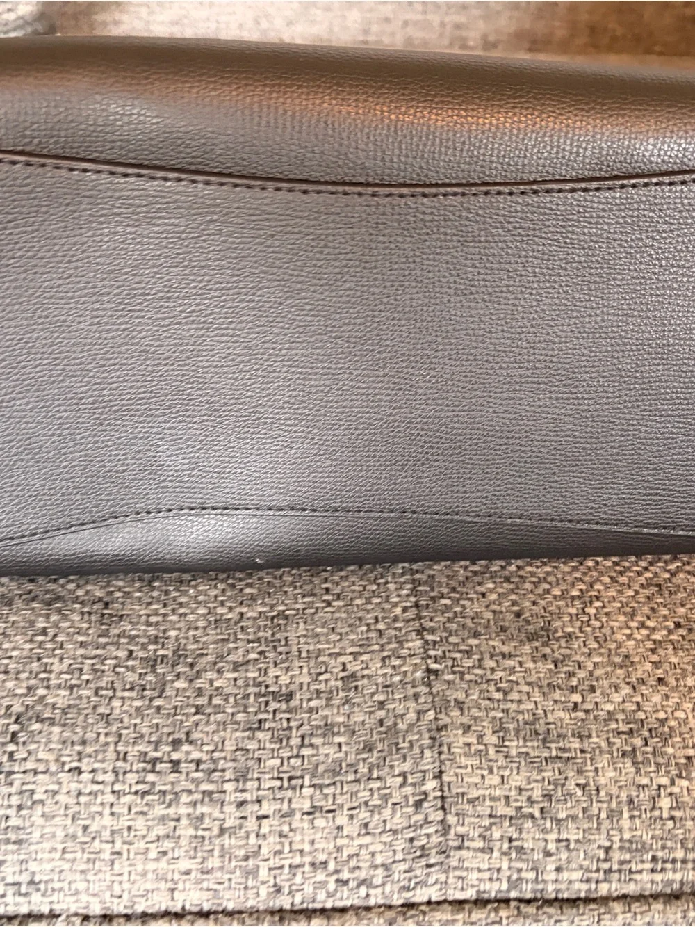 kate spade black pebbled leather satchel with gold logo